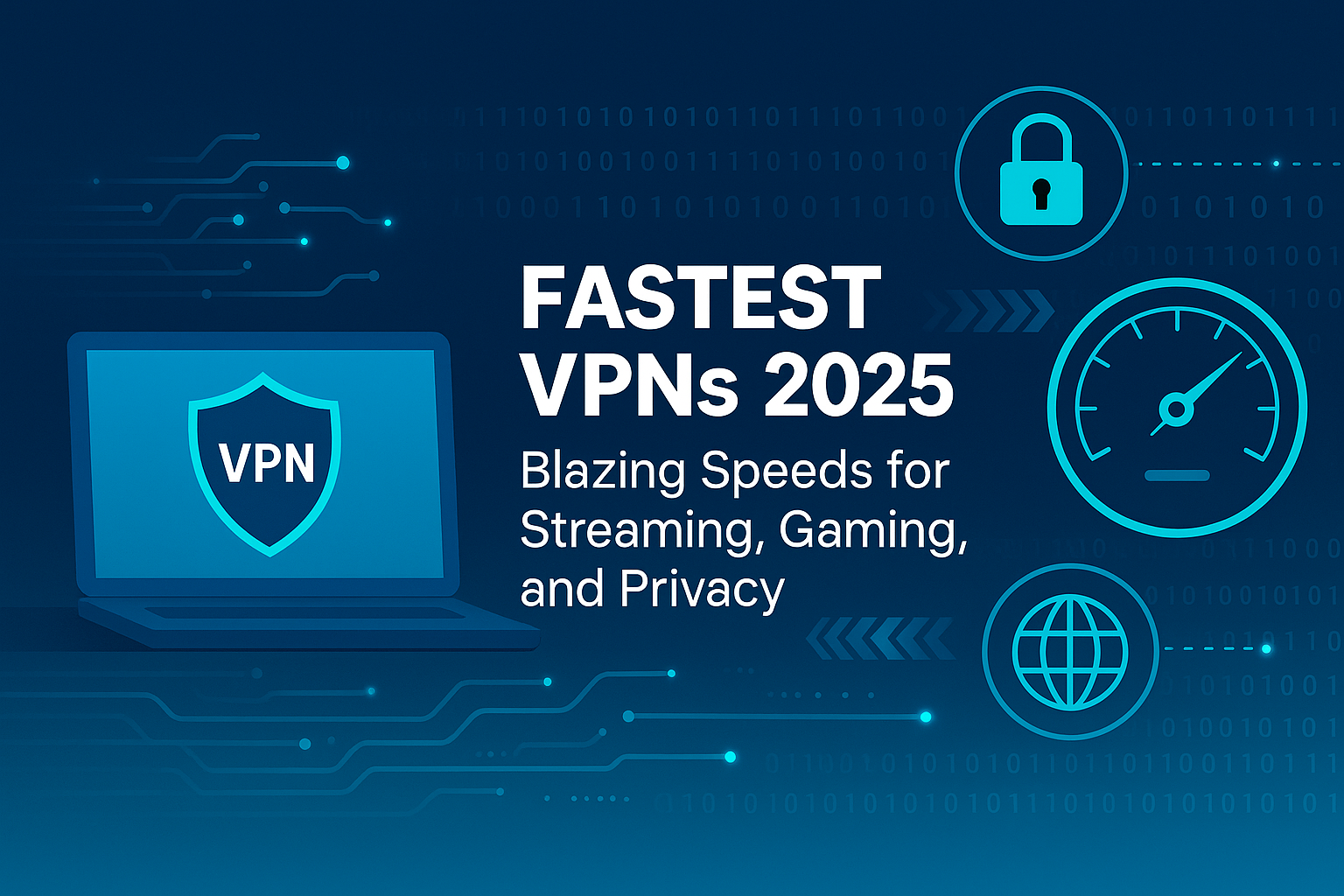 Fastest VPNs 2025 Fastest VPNs 2025 - Blazing Speeds for Streaming, Gaming, and Privacy