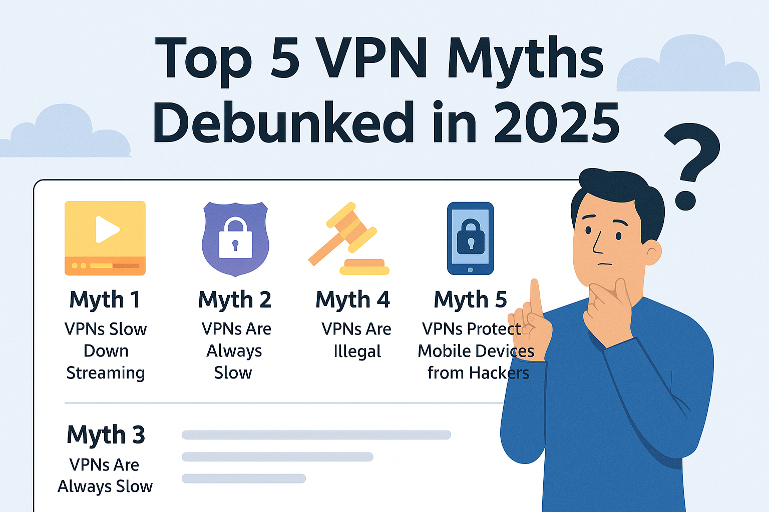 VPN Myths 2025